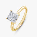2.00 Carat Princess Cut Lab Grown Diamond Solitaire Ring