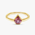 Shield Shape 0.75 Carat lab Grown Diamond Solitaire Rings