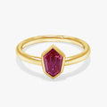 Shield Shape 0.85 Carat Lab Grown Diamond Solitaire Rings