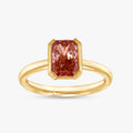 Radiant Shape 1.55 Carat Lab Grown Diamond Solitaire Rings