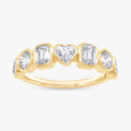 1.25 Carat Lab Grown Diamond 7-Stone Engagement Ring
