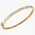 4.75 TCW Multi-Shape Lab Grown Diamond Bangle Bracelet