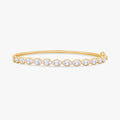 Pear Shape 2.90 Carat Lab Grown Diamond Bangle Bracelet