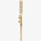 Pear Shape 2.90 Carat Lab Grown Diamond Bangle Bracelet