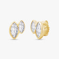 Marquise Shape 1.05 Carat Lab Grown Diamond Toi Et Moi Earrings