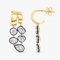 2.60 Carat Lab Grown Diamond Linear Drop Earrings
