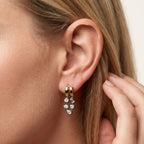 2.60 TCW Lab Grown Diamond Linear Drop Earrings