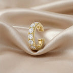 0.50 Carat Round Cut Lab Grown Diamond Ear Climbers Earrings