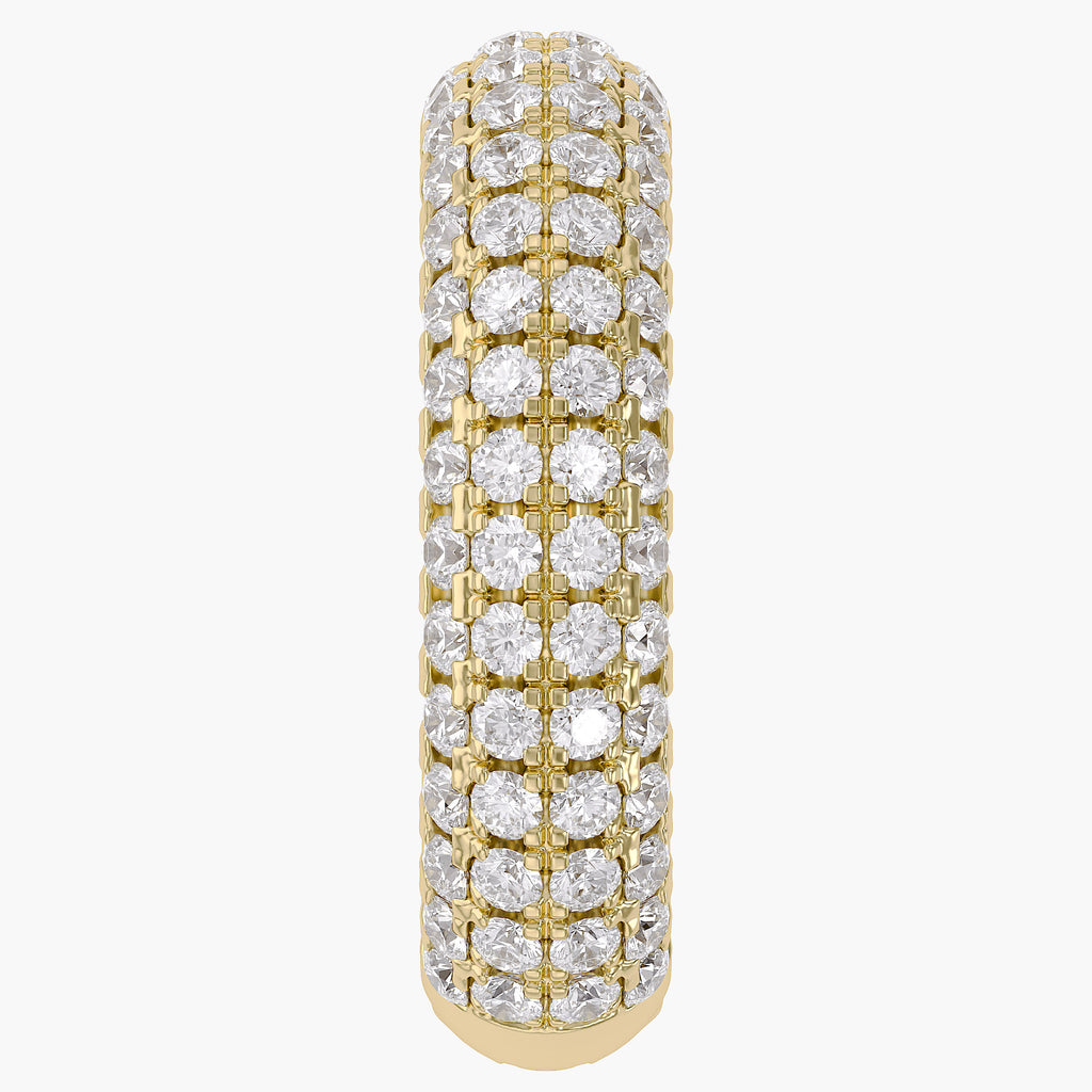 0.40 Carat Round Cut Lab Grown Diamond Ear Climbers Earrings