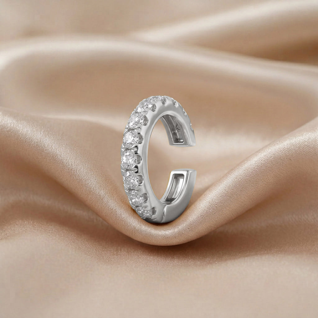0.35 Carat Celestial Lab Grown Diamond Ear Cuff Earrings