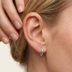 Gold Small Huggie Hoop Earrings