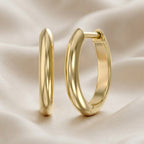 Gold Small Huggie Hoop Earrings
