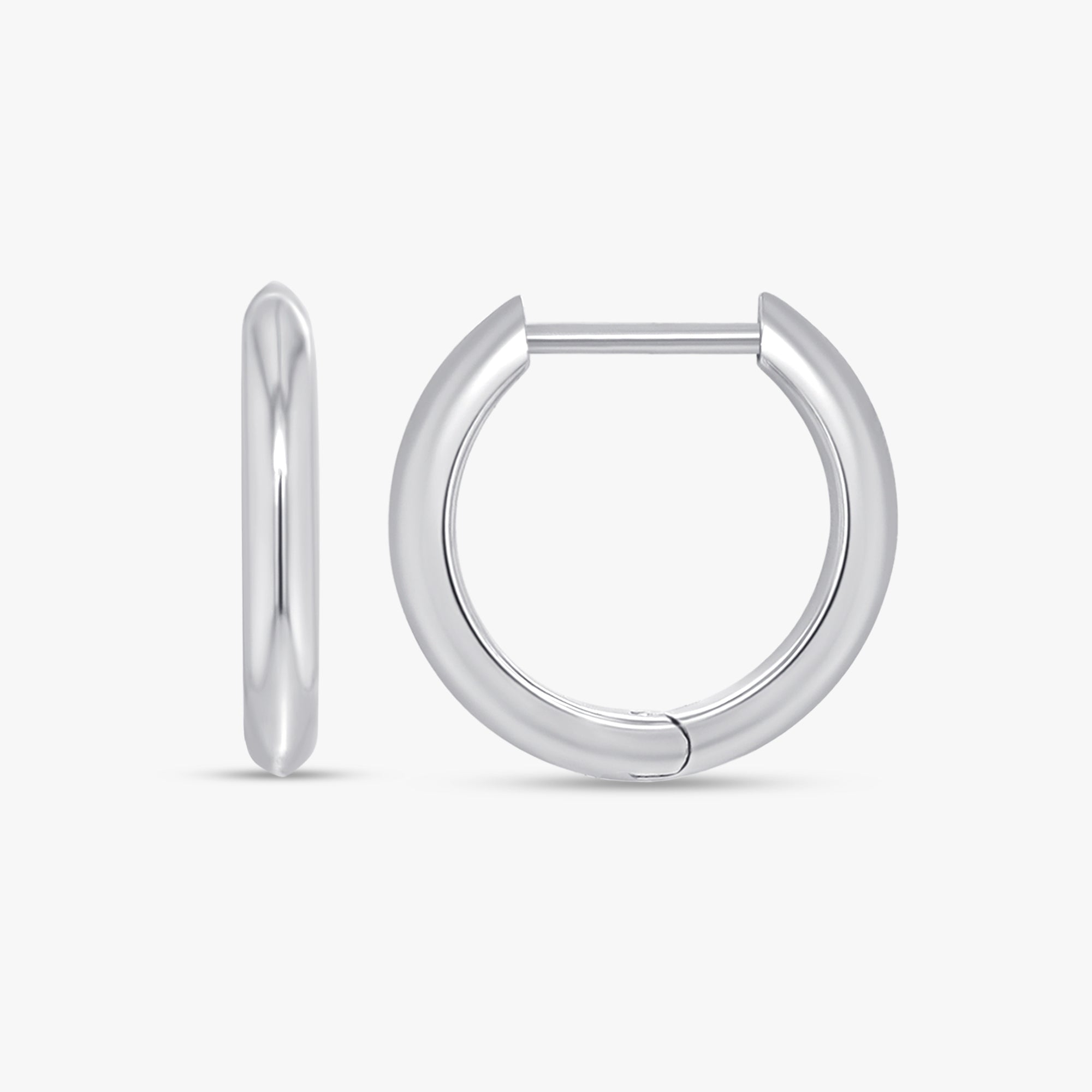 Gold Small Huggie Hoop Earrings