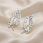 3.29 TCW Signature Mixed Cut Lab Grown Diamond Earrings