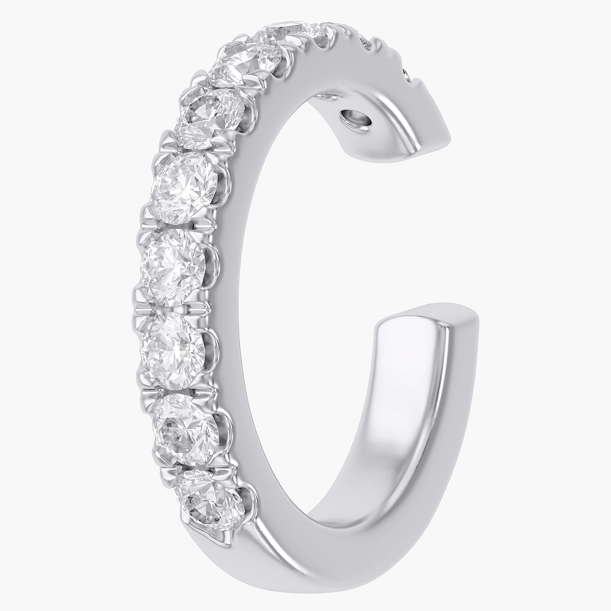 0.30 CTW Round Lab Grown Diamond Ear Cuff