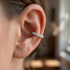 0.30 CTW Round Lab Grown Diamond Ear Cuff