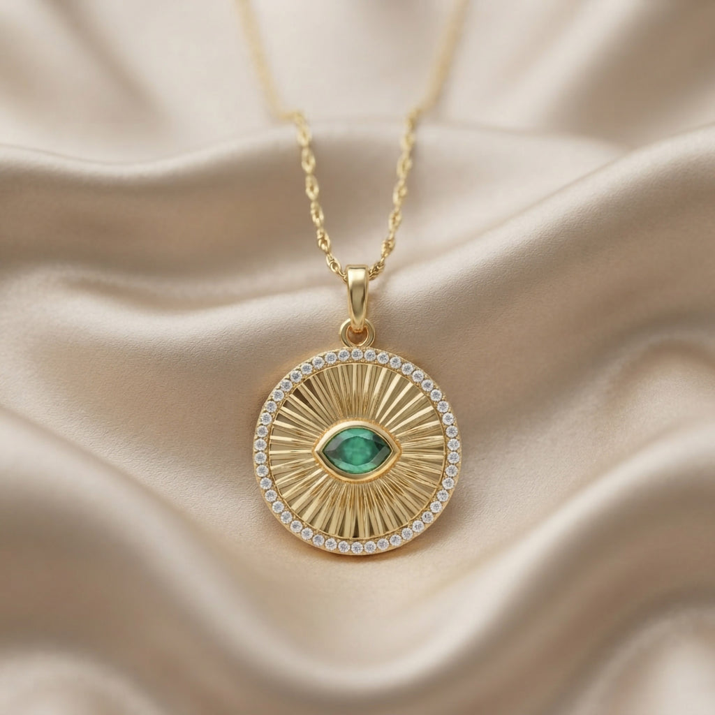0.55 Carat Lab Grown Gemstone Pendant Necklace Jewelry
