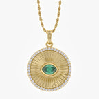 0.55 Carat Lab Grown Gemstone Pendant Necklace Jewelry