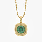 1.35 Carat Lab Grown Gemstone Solitaire Pendant Necklace