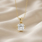2.04 CTW Round Diamond Heritage Pendant Necklace