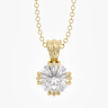 2.04 CTW Round Diamond Heritage Pendant Necklace