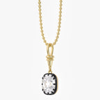 3.00 Carat Cushion Cut Lab Grown Diamond Charm Pendant Necklace