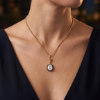3.00 Carat Cushion Cut Lab Grown Diamond Charm Pendant Necklace