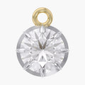 1.00 Carat Round Cut Lab Grown Diamond Pendant Necklace Jewelry