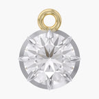 1.00 Carat Round Cut Lab Grown Diamond Pendant Necklace Jewelry