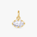 1.00 Carat Marquise Shape Lab Grown Diamond Solitaire Pendant