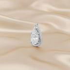 1.01 CTW Pear Shape Lab-Grown Diamond Solitaire Pendant