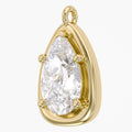 0.95 CTW Pear Shape Lab-Grown Diamond Solitaire Pendant