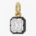 1.00  Carat Asscher Cut Lab Grown Diamond Solitaire Pendant Necklace Jewelry