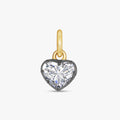 1.00 Carat Heart Shape Lab Grown Diamond Solitaire Pendant