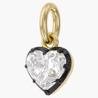 1.00 Carat Heart Shape Lab Grown Diamond Solitaire Pendant