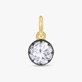 1.00 Carat Round Cut Lab Grown Diamond Solitaire Pendant