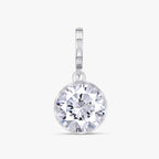 3 CTW Round Diamond Classic Solitaire Pendant