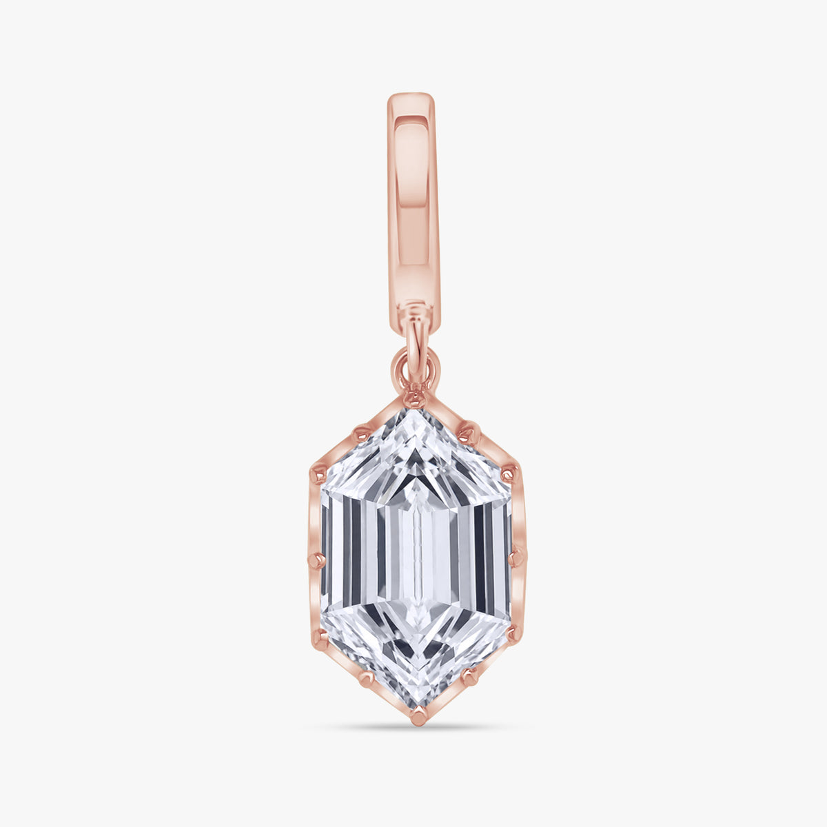 5.00 Carat Dutch Marquise Lab Grown Diamond Solitaire Pendant Necklace