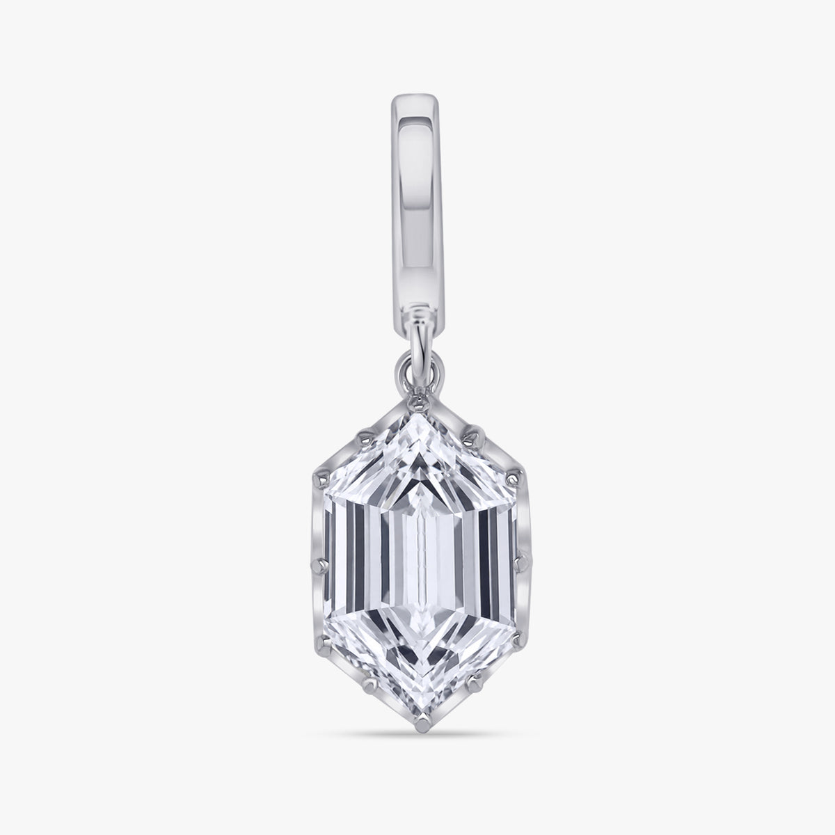 5.00 Carat Dutch Marquise Lab Grown Diamond Solitaire Pendant Necklace