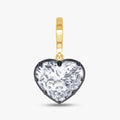 3.90 Carat Heart Shape Lab Grown Diamond Solitaire Pendant Necklace