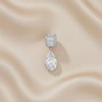 3.75 CTW Pear Shape Lab Grown Diamond Charm Pendant