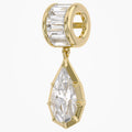 3.75 CTW Pear Shape Lab Grown Diamond Charm Pendant