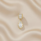 3.75 CTW Pear Shape Lab Grown Diamond Charm Pendant