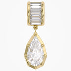 3.75 CTW Pear Shape Lab Grown Diamond Charm Pendant