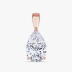 2 CTW Pear Brilliant Cut Diamond Pendant