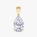 2 CTW Pear Brilliant Cut Diamond Pendant