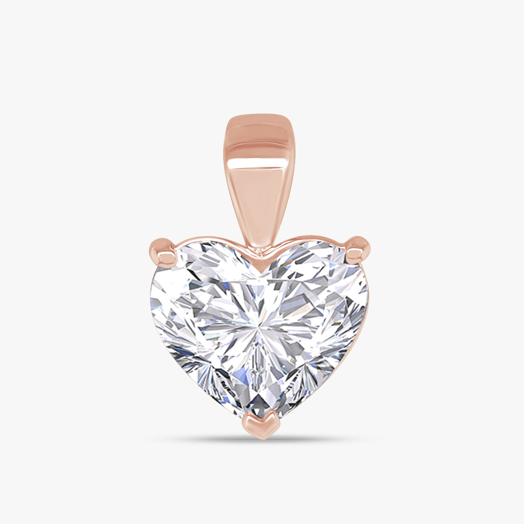 2.03 CTW Heart Brilliant Cut Diamond Pendant
