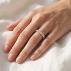1.00 CTW Round Lab Grown Diamond Floral Ring