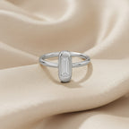 Baguette Shape 0.65 Carat Lab Grown Diamond Solitaire Rings