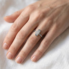 Baguette Shape 0.65 Carat Lab Grown Diamond Solitaire Rings